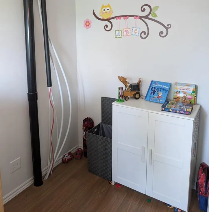 Coin bureau intégré, avant les travaux (photo 1)