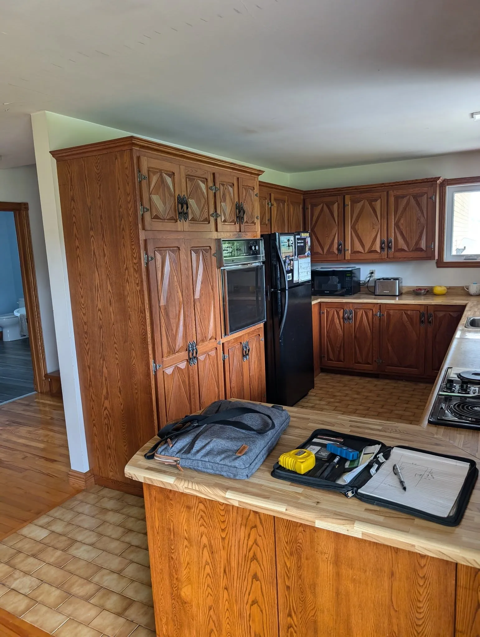 Rénovation complète d’une cuisine, avant les travaux (photo 3)